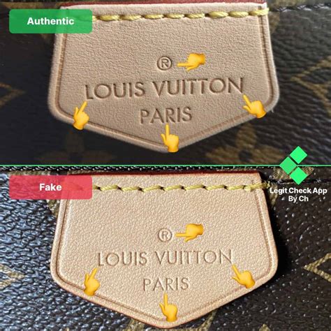 how to tell if bag is real louis vuitton|louis vuitton purse authenticity check.